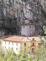 en el Santuario de Covadonga